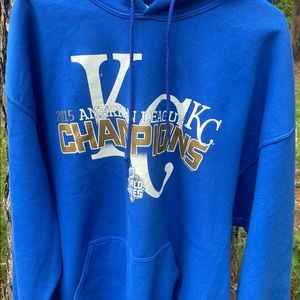 2015 Kansas City American league championship hoodie World Series size xl